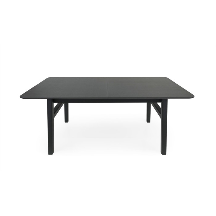 Mesa de comedor Butterfly (Extensible) (Negro)